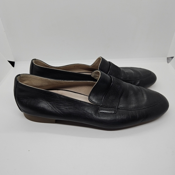 Paul Green Super Soft black leather loafers UK 4 US 6.5 - Picture 1 of 10